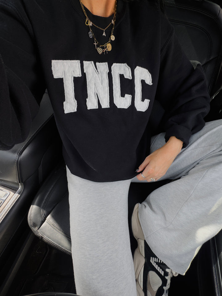 TNCC Embroidered Sweatshirt - Black/Ash