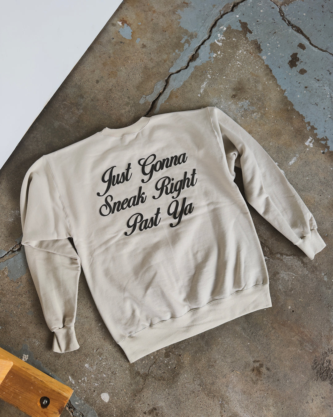 Ope, Sorry Sweatshirt - Sand