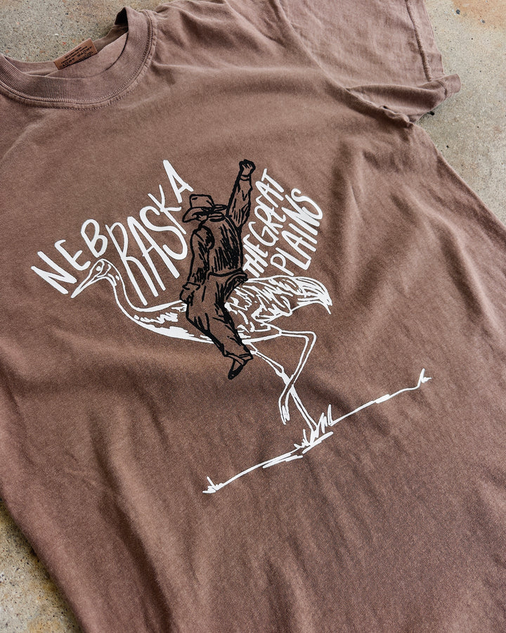 NE The Great Plains Cotton Tee - Espresso