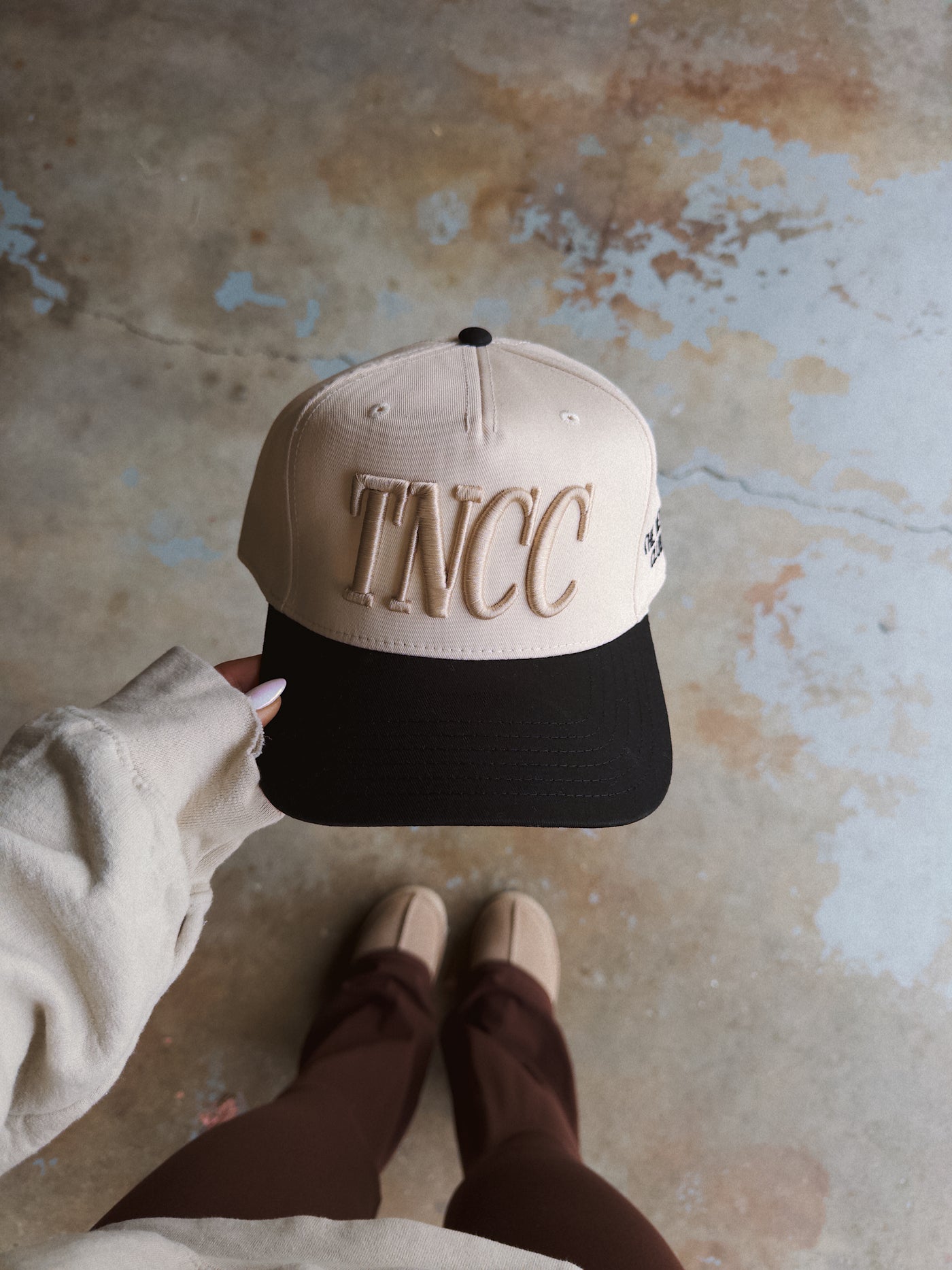 TNCC Hat - Cream/Black