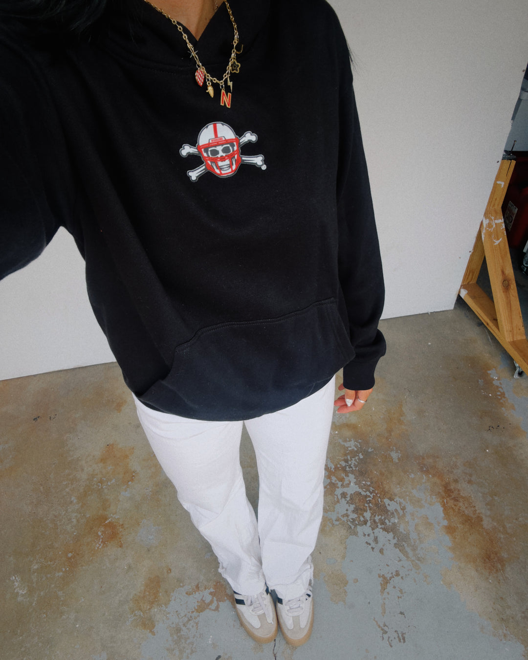 NE Blackshirts Hoodie - Black