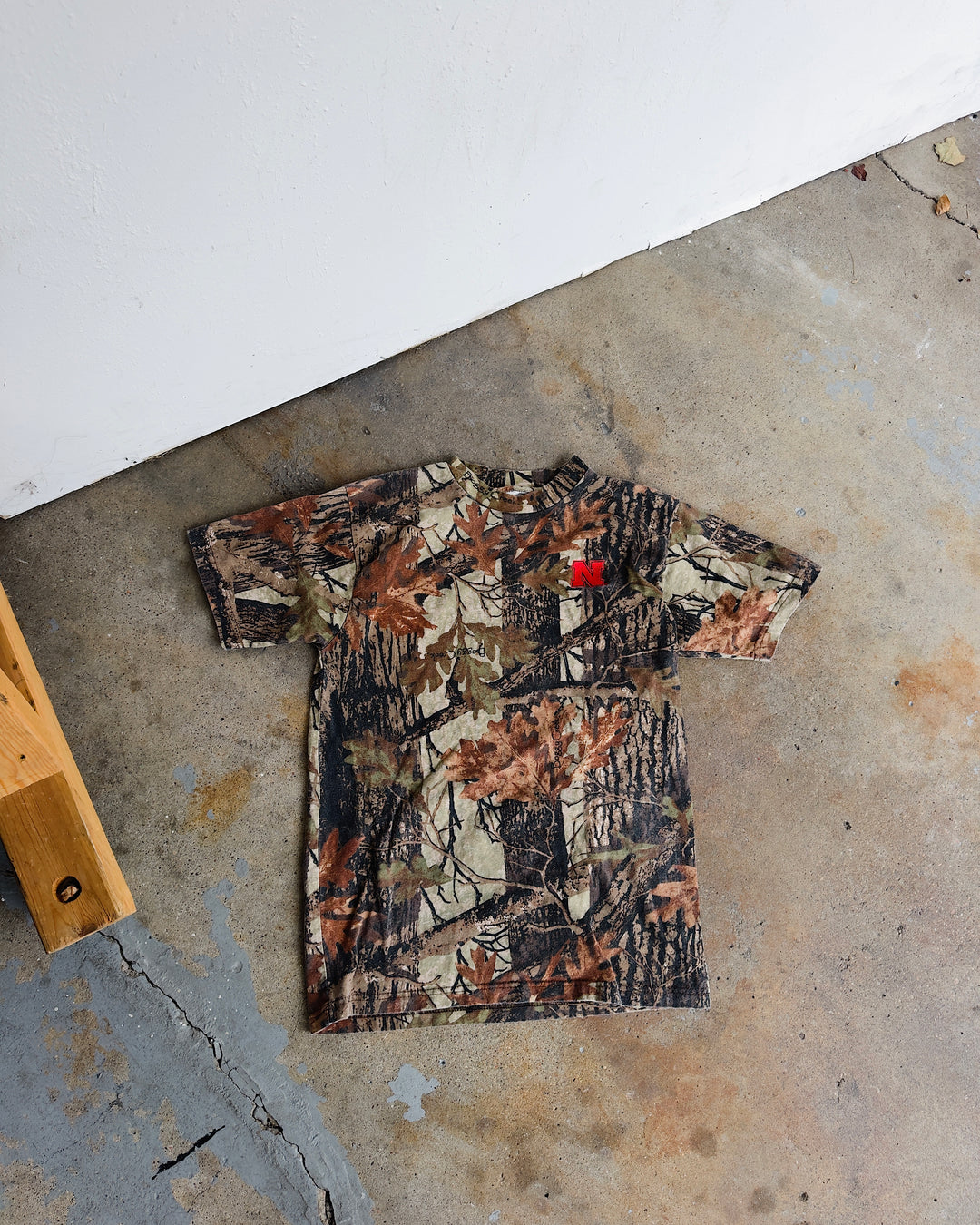 Nebraska Camo Tee - Medium