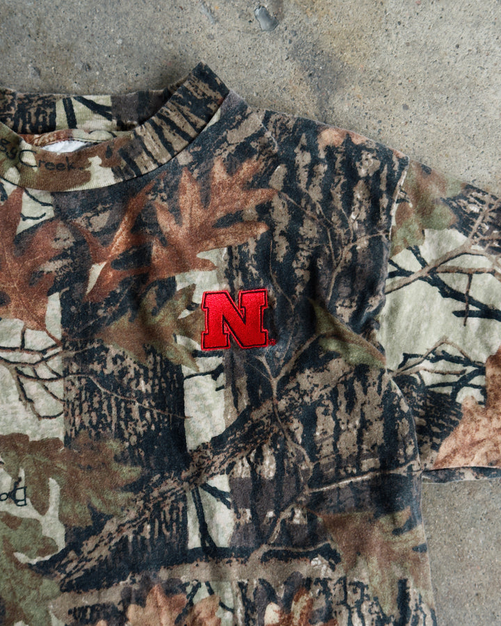 Nebraska Camo Tee - Medium