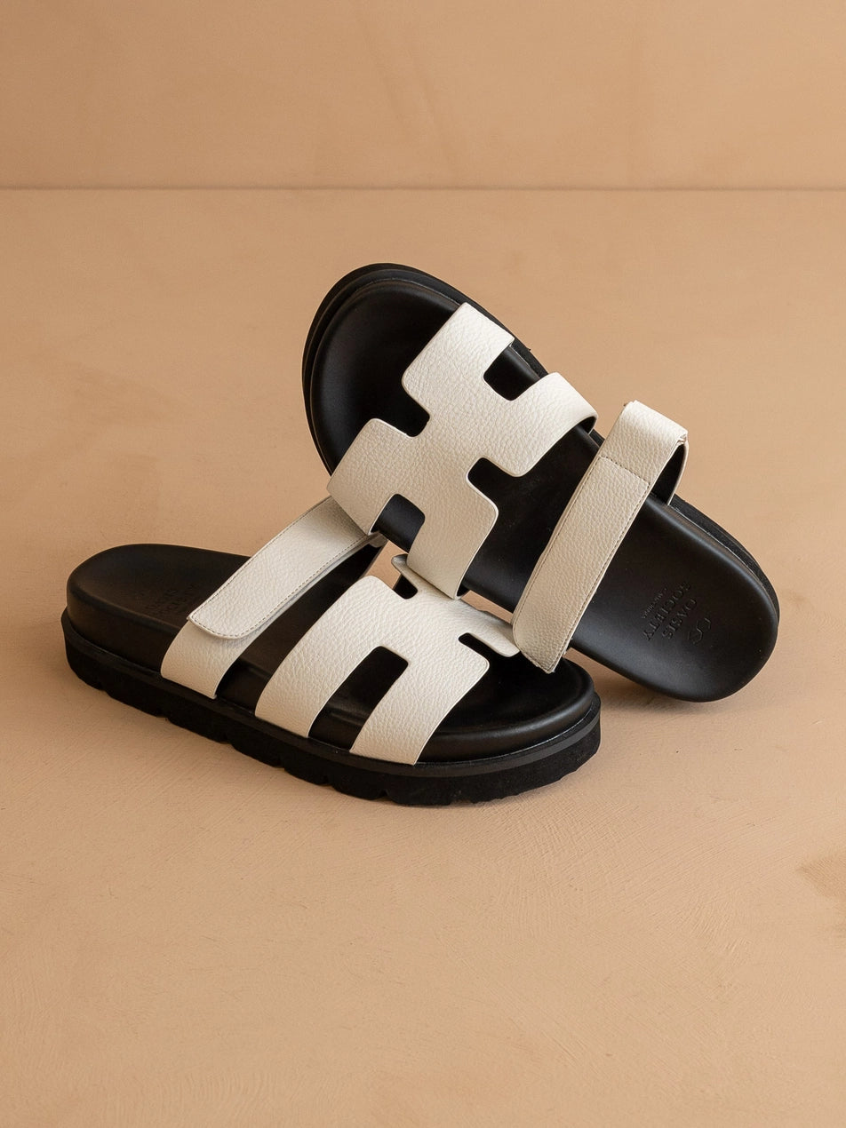 The Nice White Sandal - White