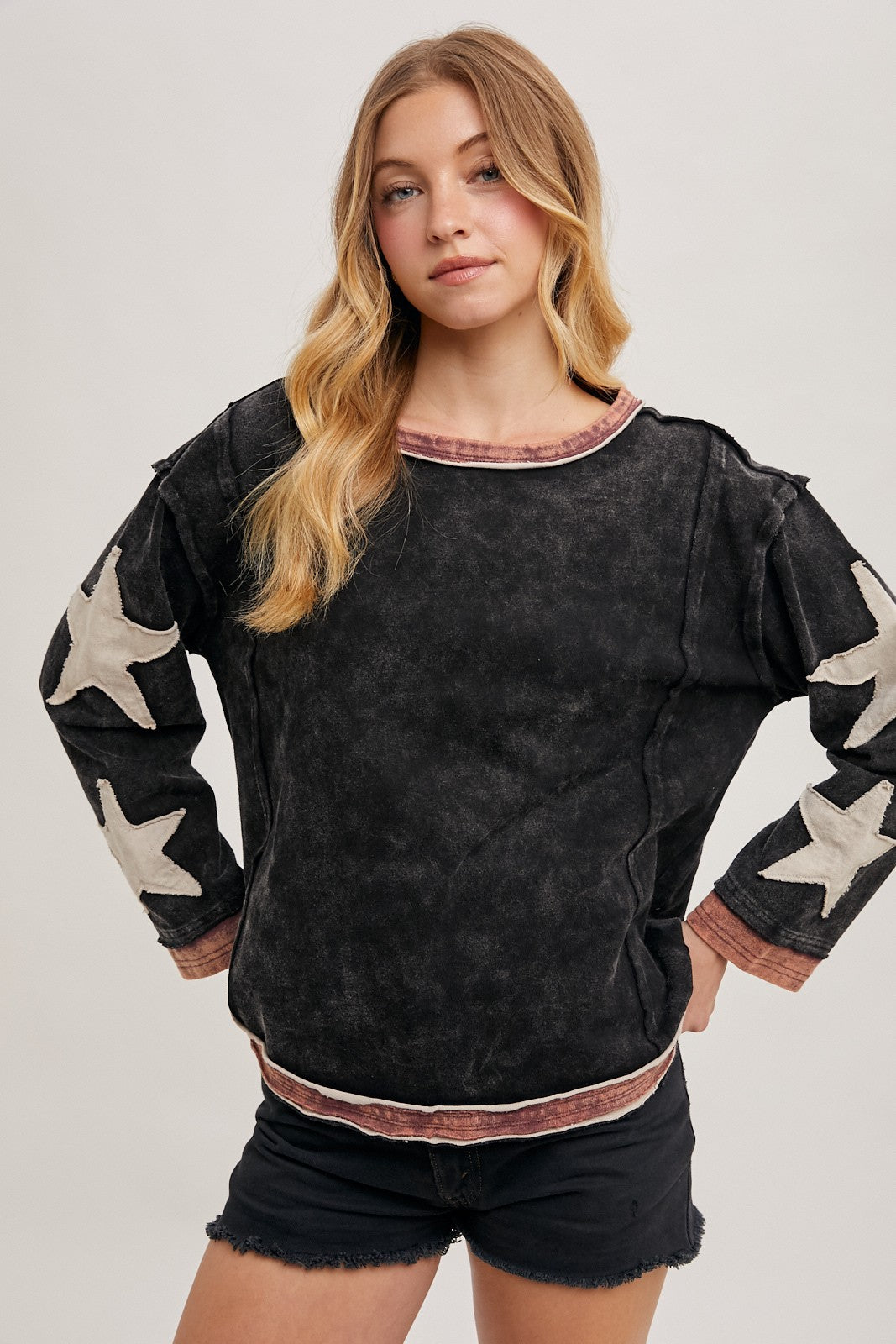 Starry Night Top - Ash