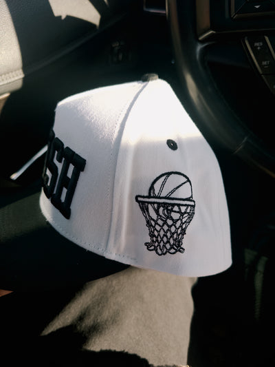 PREORDER Swish Hat - White/Black