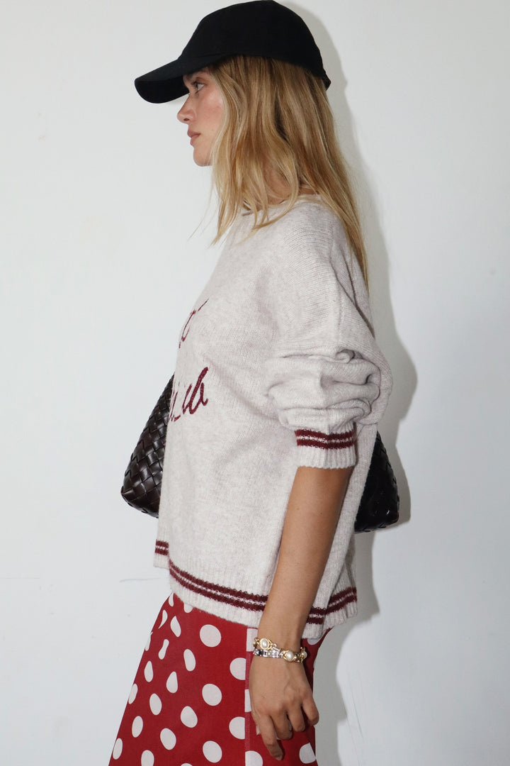 Apres Ski Club Sweater - Oatmilk