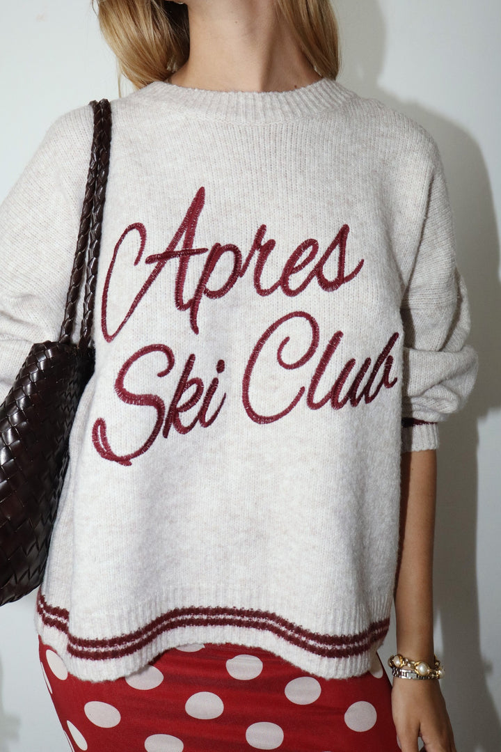 Apres Ski Club Sweater - Oatmilk