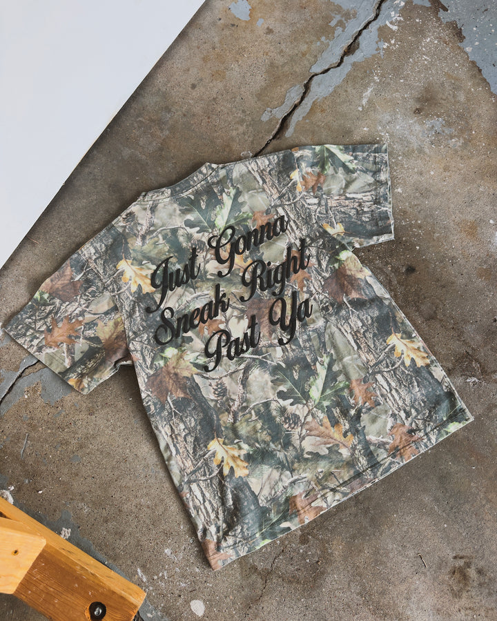 Ope, Sorry Cotton Tee - Camo