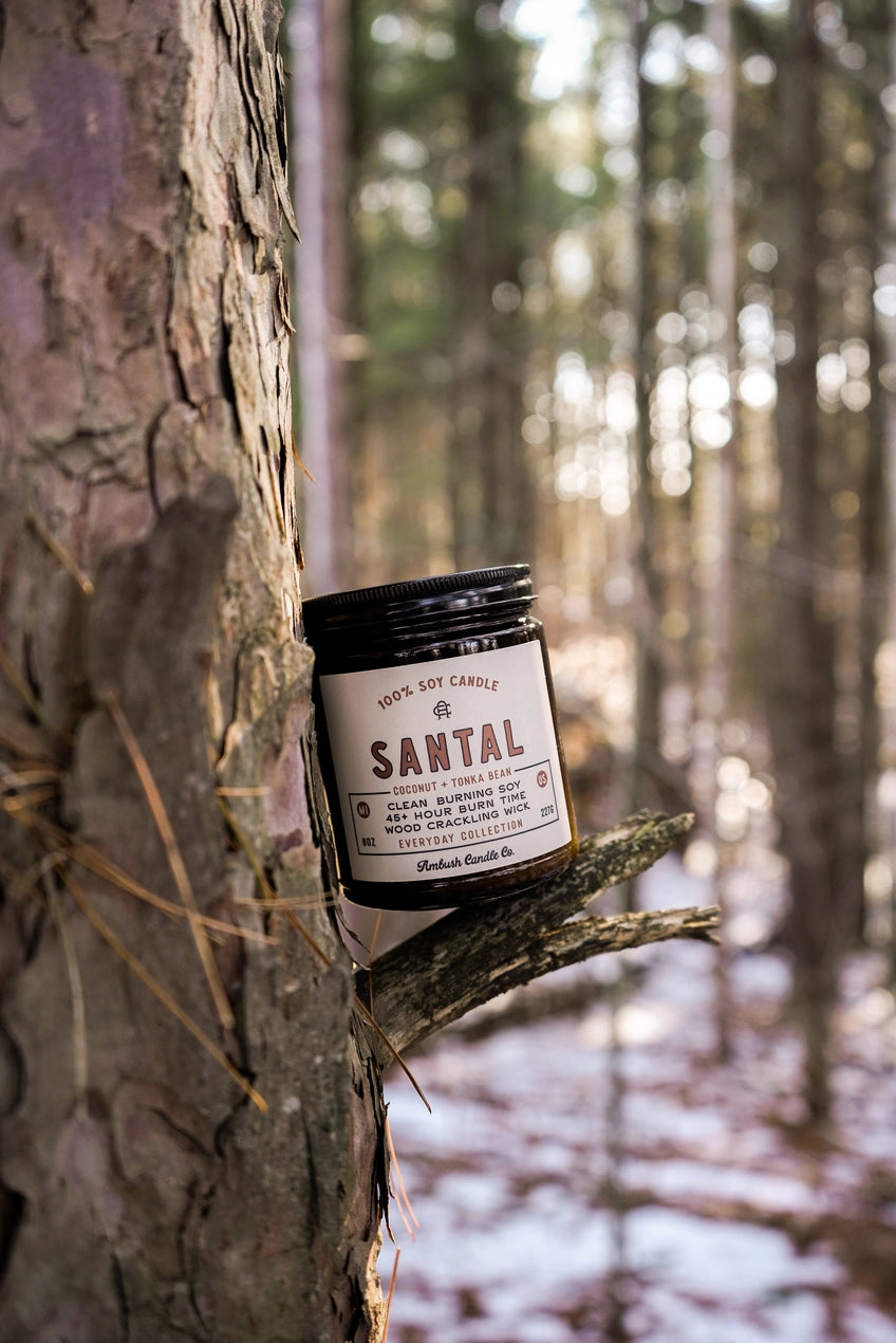 Santal Candle - Coconut/Tonka Bean