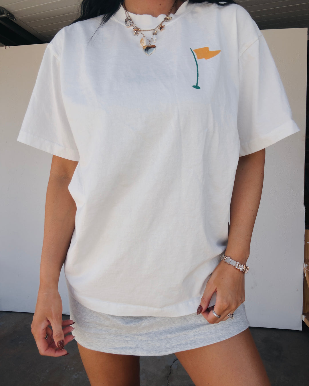 The Midwest Open Cotton Tee - White