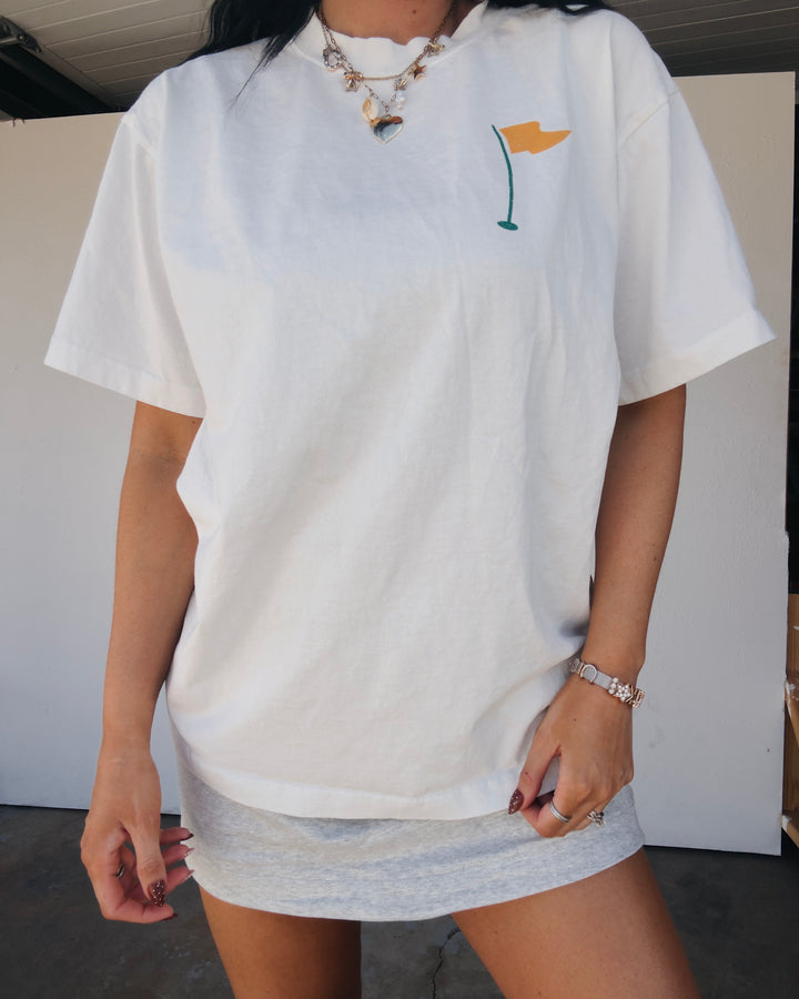 The Midwest Open Cotton Tee - White