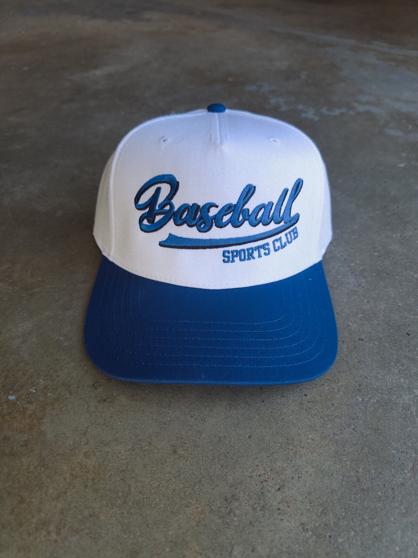 Baseball Sports Club Hat - Blue