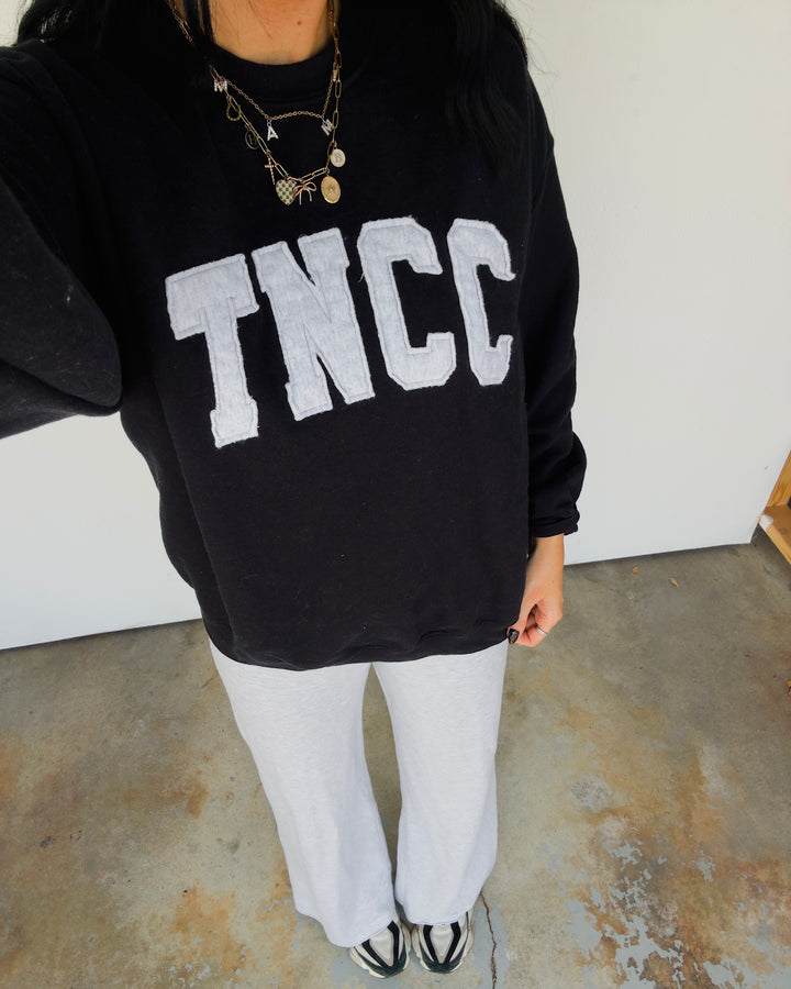 TNCC Embroidered Sweatshirt - Black/Ash