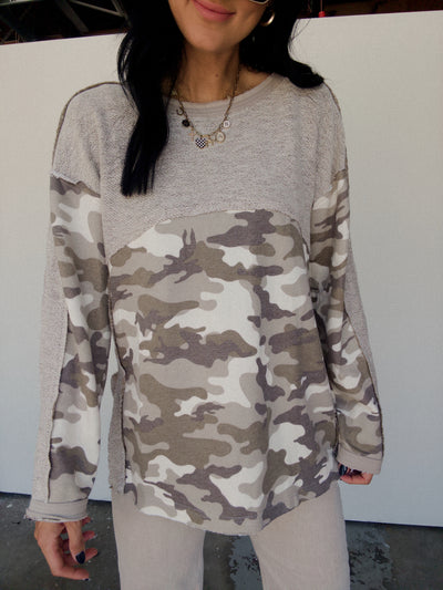 Atlas Camo Pullover