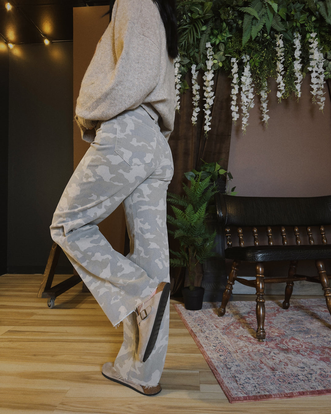 Rugged Trail Jeans - Tan Camo