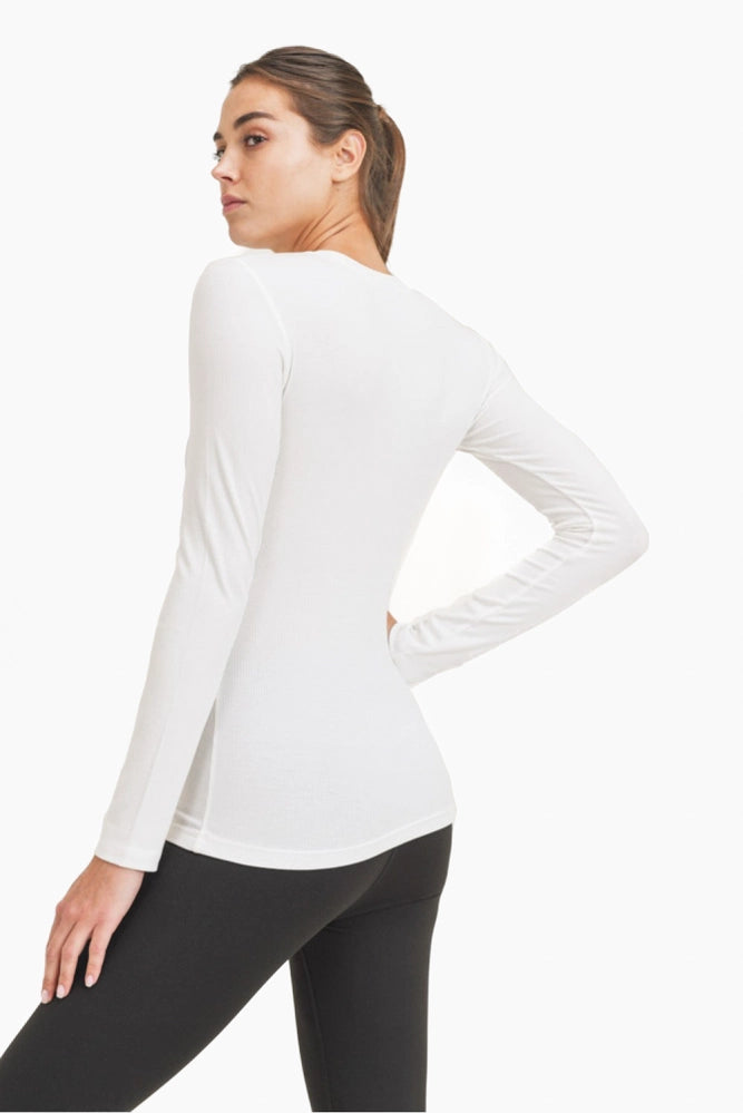 Essential Long Sleeve - White