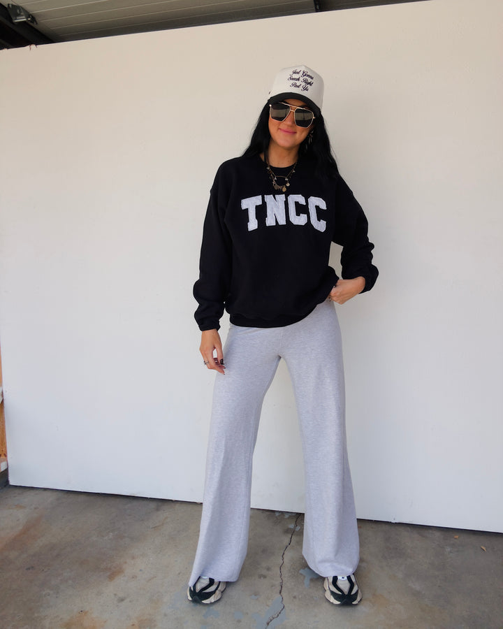 TNCC Embroidered Sweatshirt - Black/Ash