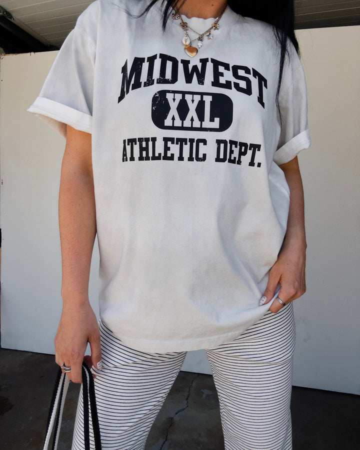 Costal Drift Striped Pants - White