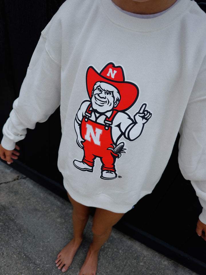 Youth Herbie Lantern Crew - White
