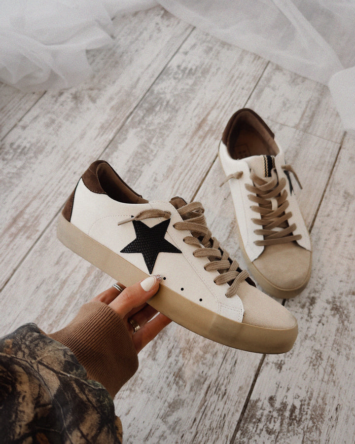 Weston Star Sneakers - Brown Multi