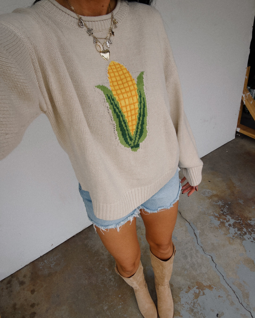 Corn-Fed Sweater - Shell