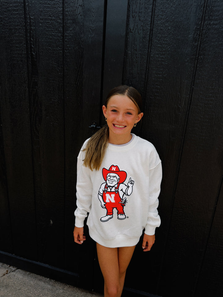 Youth Herbie Lantern Crew - White