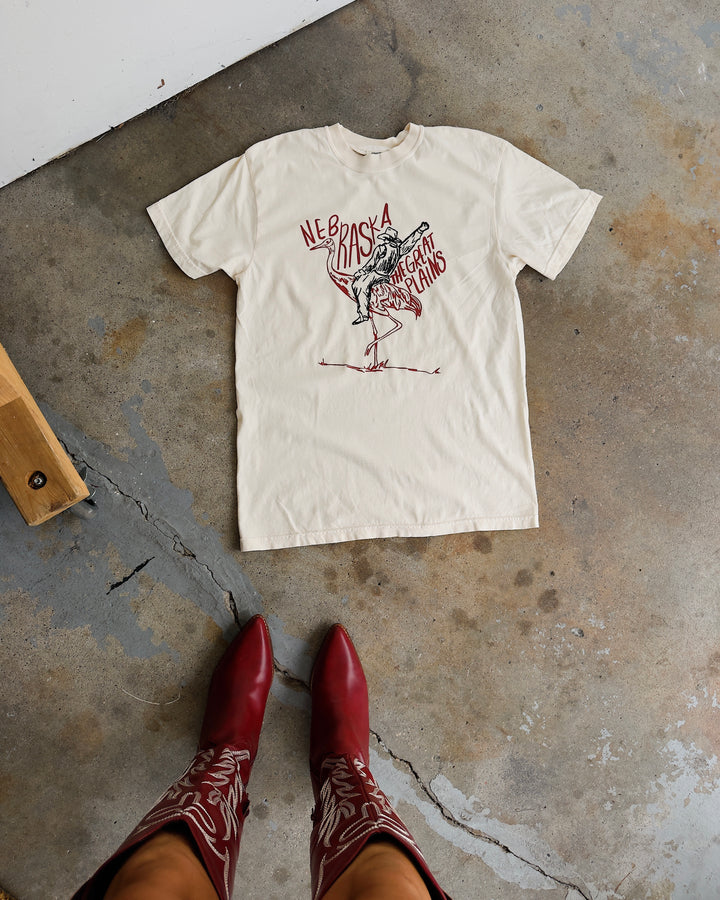 NE The Great Plains Cotton Tee - Ivory