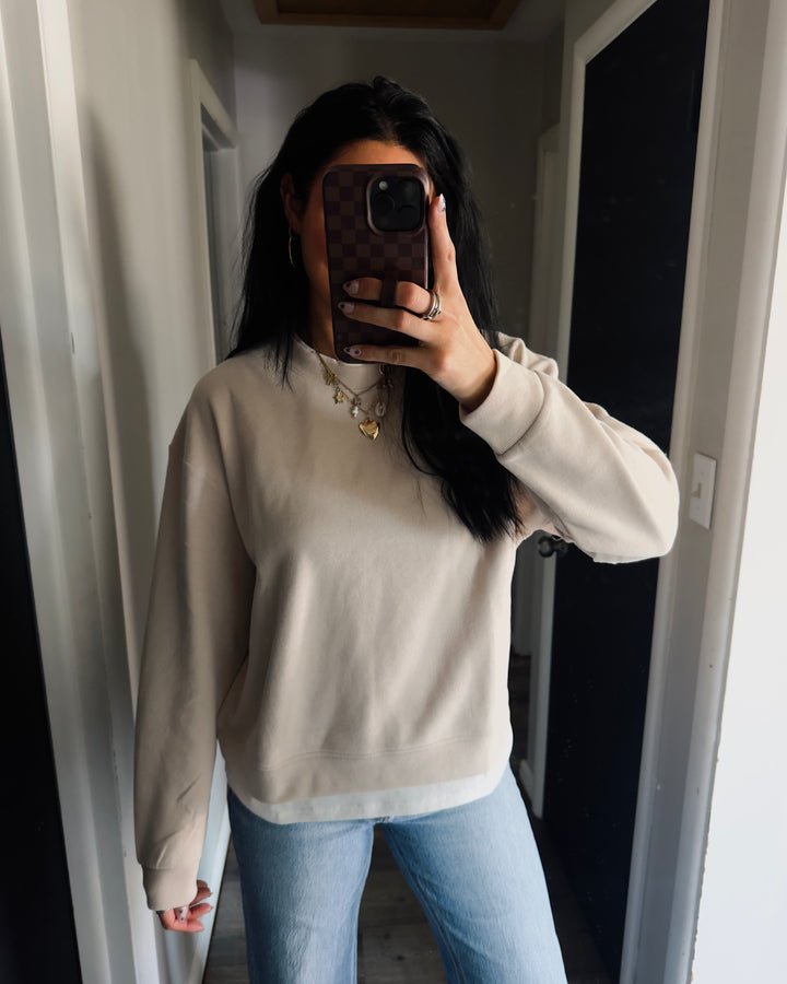 The Simple Staple Sweater - Clay