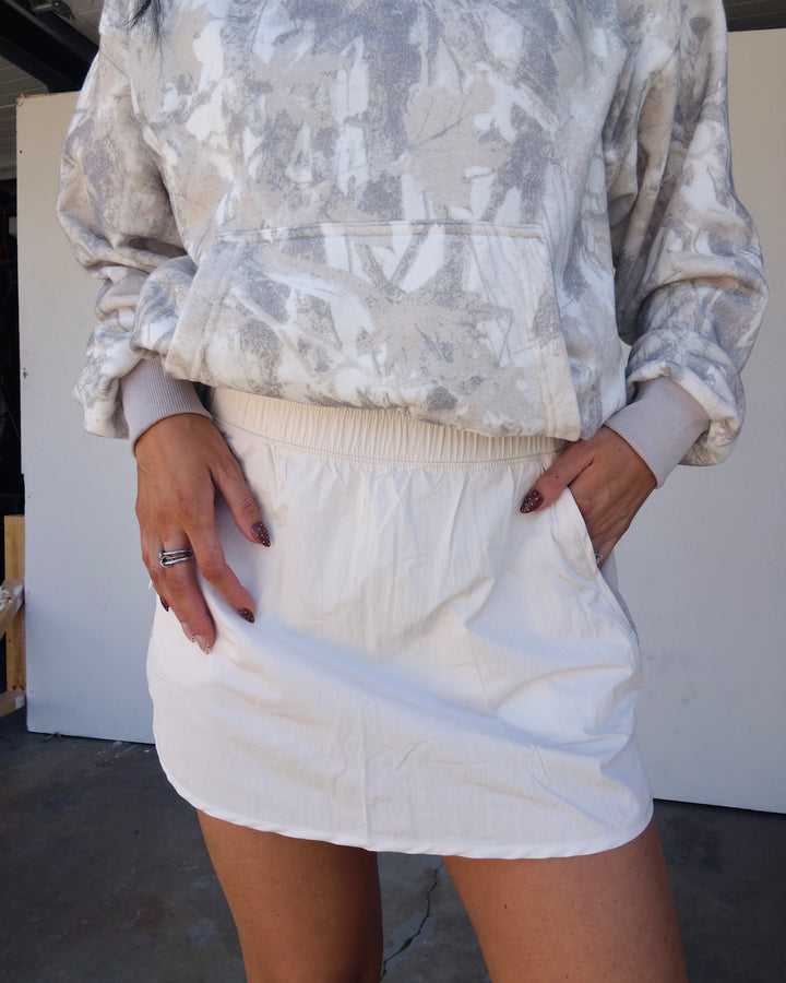 Morning Mist Skort - Cloud