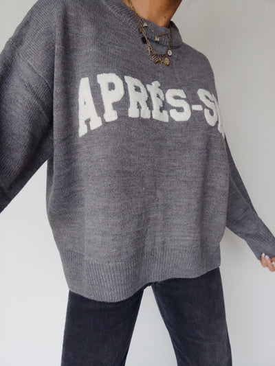 Apres Ski Sweatshirt - H. Grey