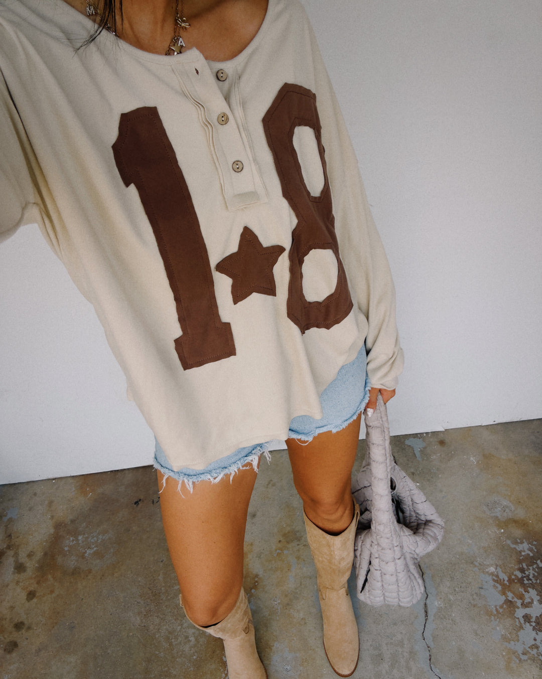 All Star Long Sleeve - Oatmeal