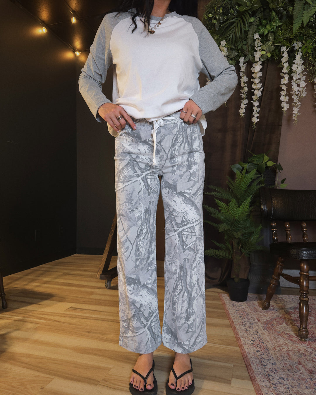 Off Duty Joggers - Grey Camo