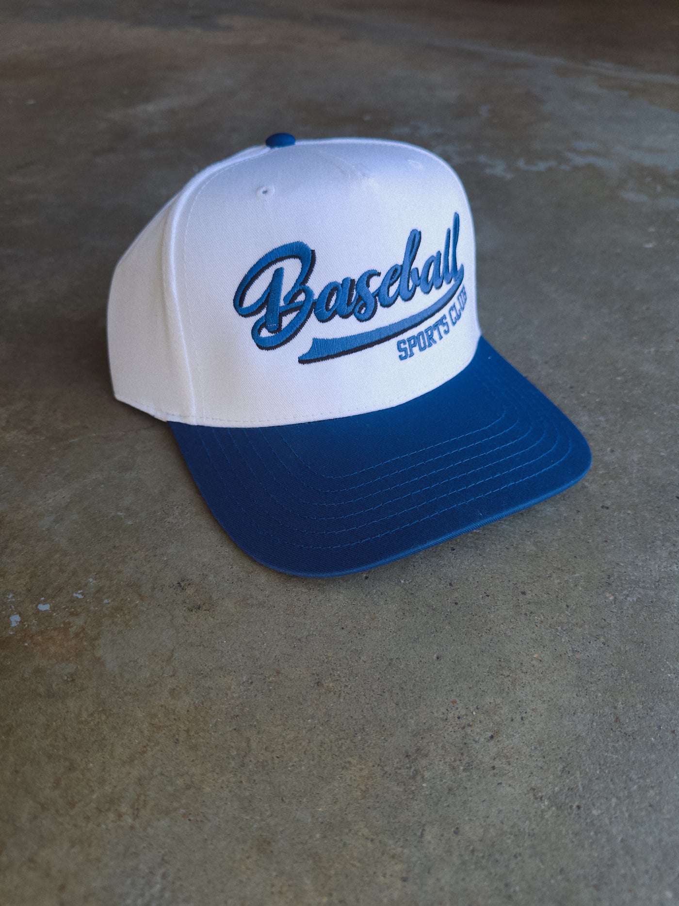 Baseball Sports Club Hat - Blue