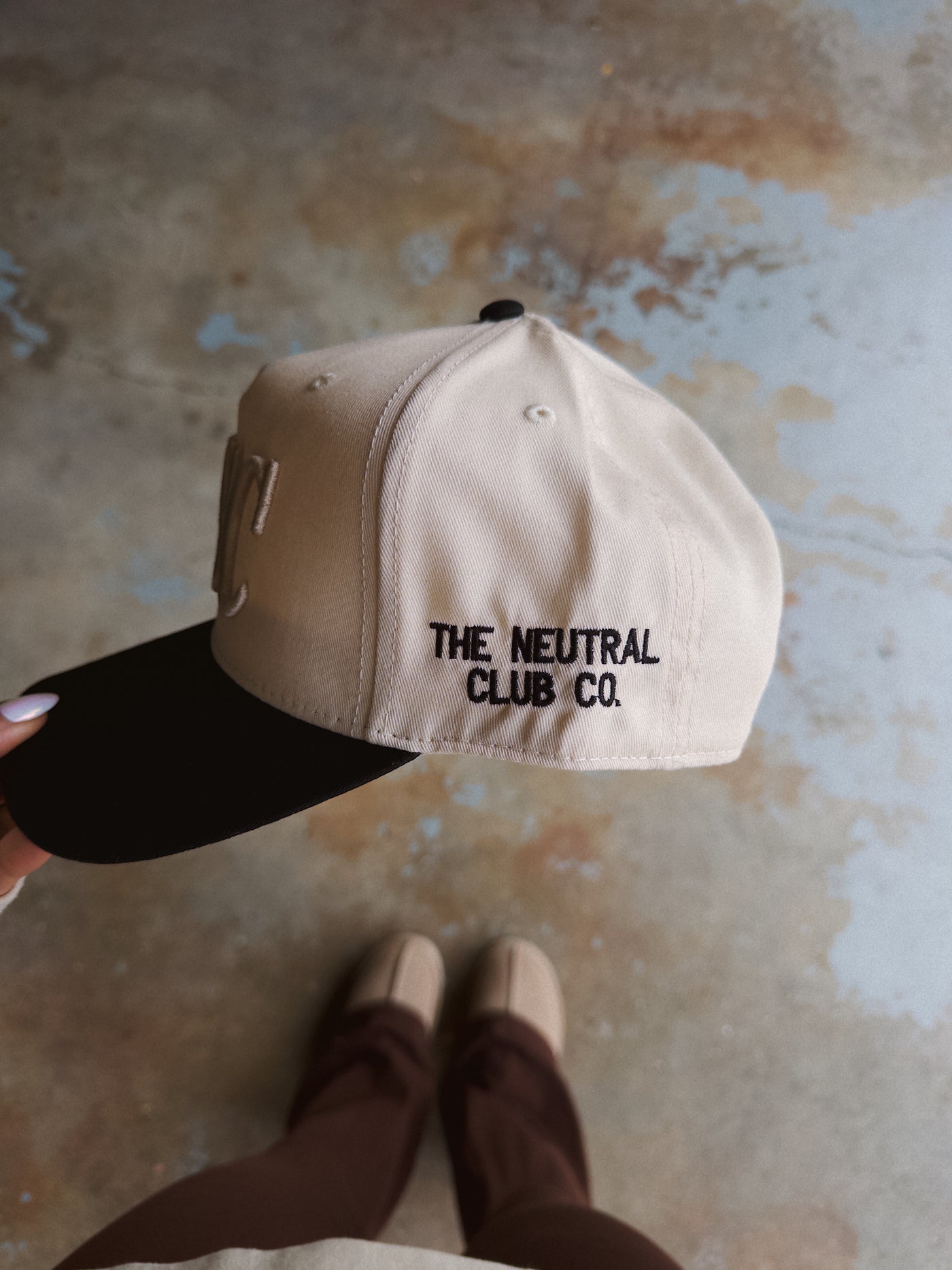 TNCC Hat - Cream/Black