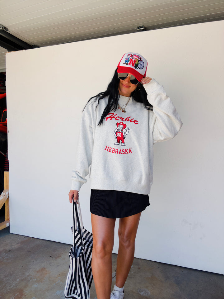 Herbie Mockneck Sweatshirt - Ash