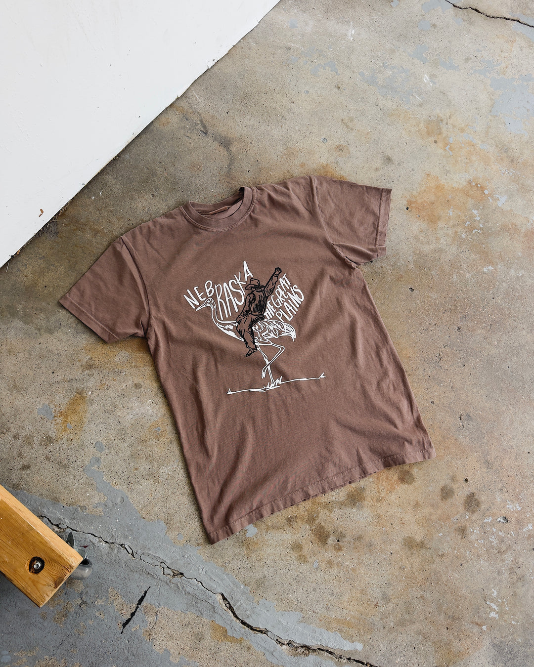 NE The Great Plains Cotton Tee - Espresso