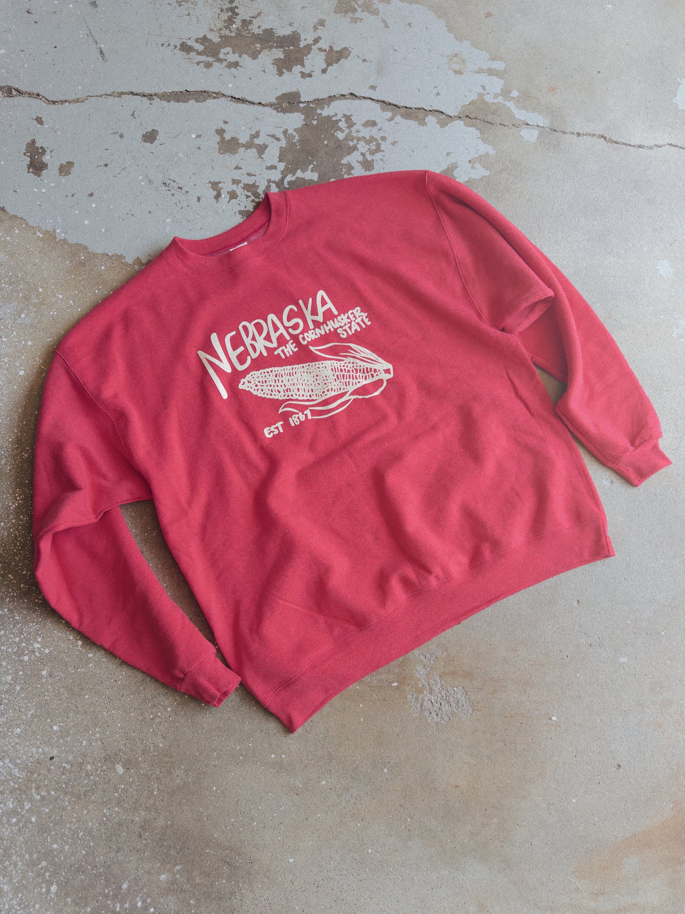 The Cornhusker State Sweatshirt - Red