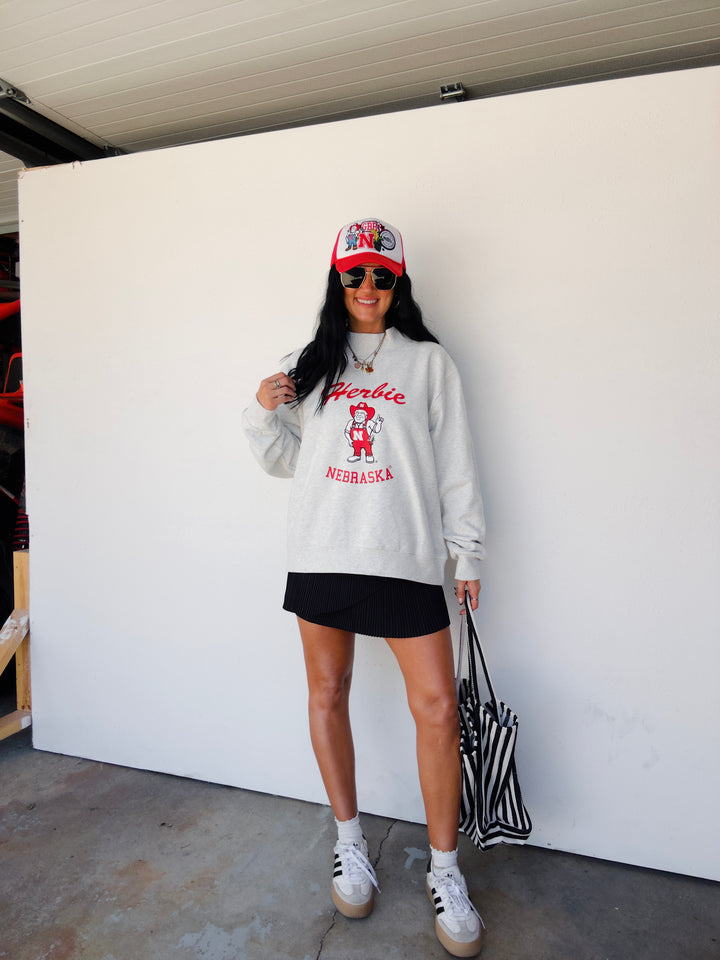 Herbie Mockneck Sweatshirt - Ash