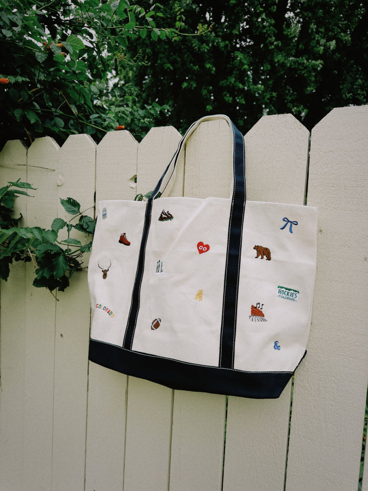 Colorado Icons Tote - Large