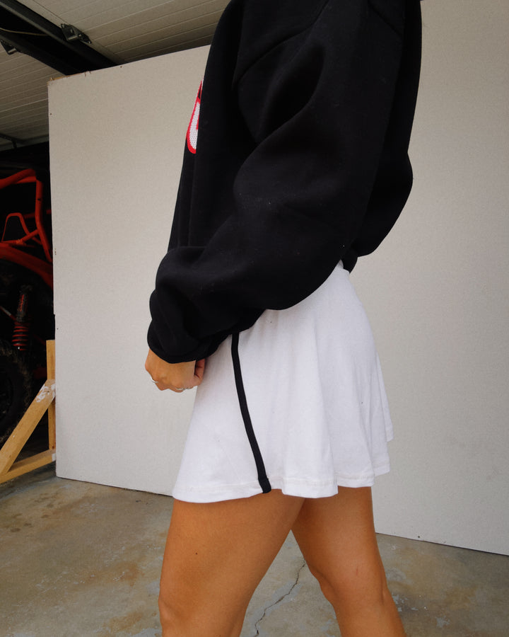 On-The-Go Skort - White/Black