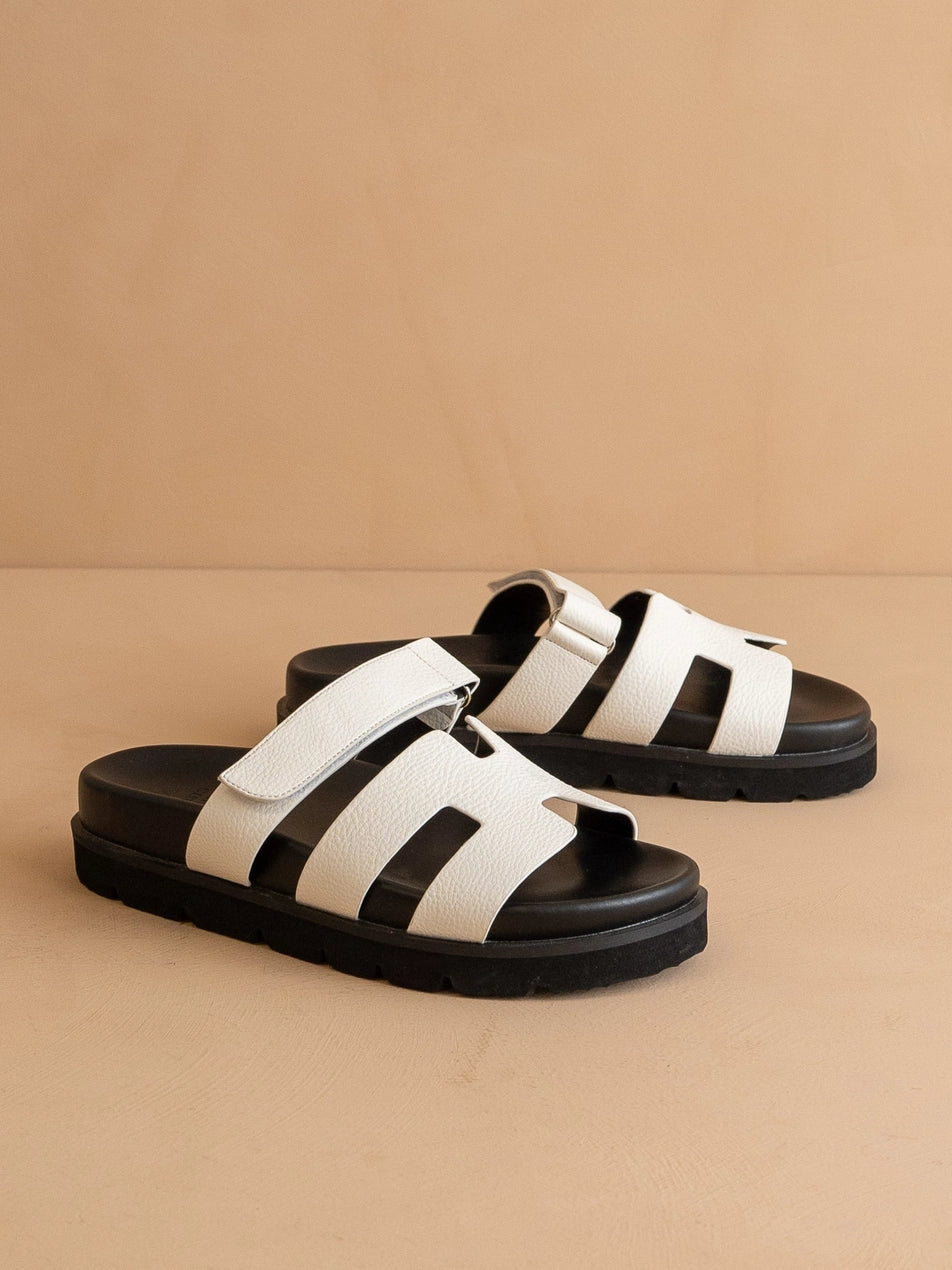 The Nice White Sandal - White