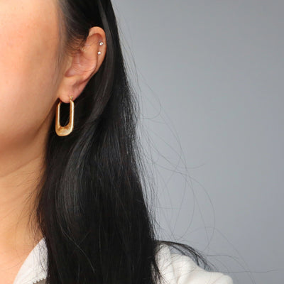 Luna Hoops - Gold