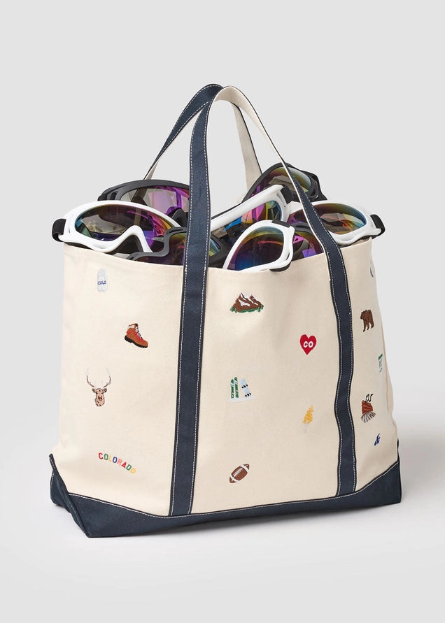 Colorado Icons Tote - Large